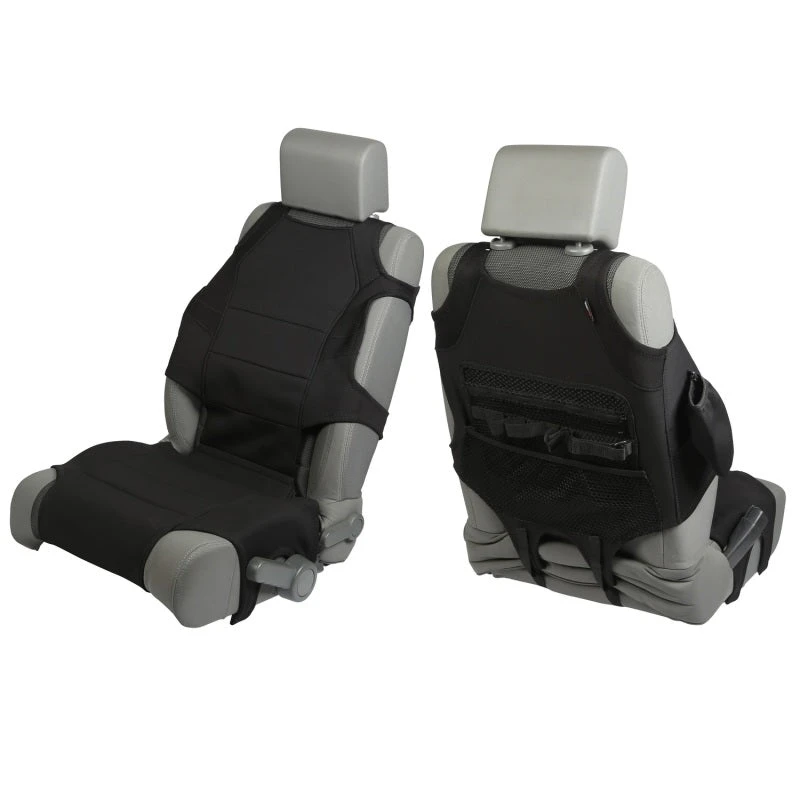 Rugged Ridge Neoprene Seat Vests Black JK/JL/JT 3 Rugged Ridge Neoprene Seat Vests Black JK/JL/JT