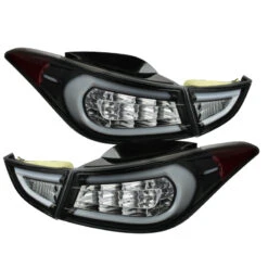 Spyder Hyundai Elantra 11-13 Light Bar LED Tail Lights Black ALT-YD-HYELAN11-LED-BK -Esptruck Shop 69a47ef8b7556f1897e33339350aab47