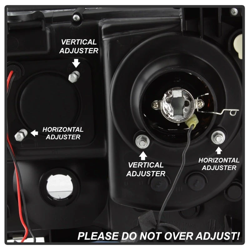 Spyder Toyota Tacoma 05-11 Projector Headlights - Light Bar DRL - Chrome PRO-YD-TT05V2-LB-C 13 Spyder Toyota Tacoma 05-11 Projector Headlights - Light Bar DRL - Chrome PRO-YD-TT05V2-LB-C - Image 11