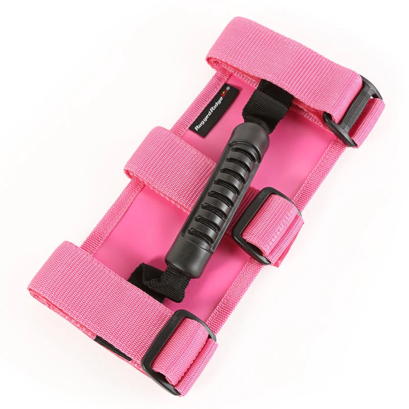 Rugged Ridge Ultimate Grab Handles Pink 55-20 CJ/Jeep Wrangler /JT 4 Rugged Ridge Ultimate Grab Handles Pink 55-20 CJ/Jeep Wrangler /JT - Image 2