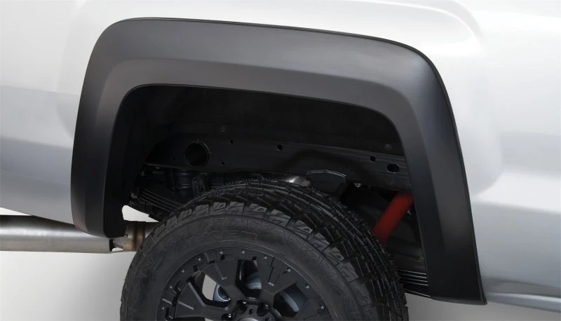 Bushwacker 15-18 GMC Sierra 2500 HD Extend-A-Fender Style Flares 4pc 78.8/97.6in Bed - Black 6 Bushwacker 15-18 GMC Sierra 2500 HD Extend-A-Fender Style Flares 4pc 78.8/97.6in Bed - Black - Image 4