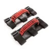 Rugged Ridge Paracord Grab Handles Red/Black Pair -Esptruck Shop 6d38084614b0e30e61e6217668fe03ce
