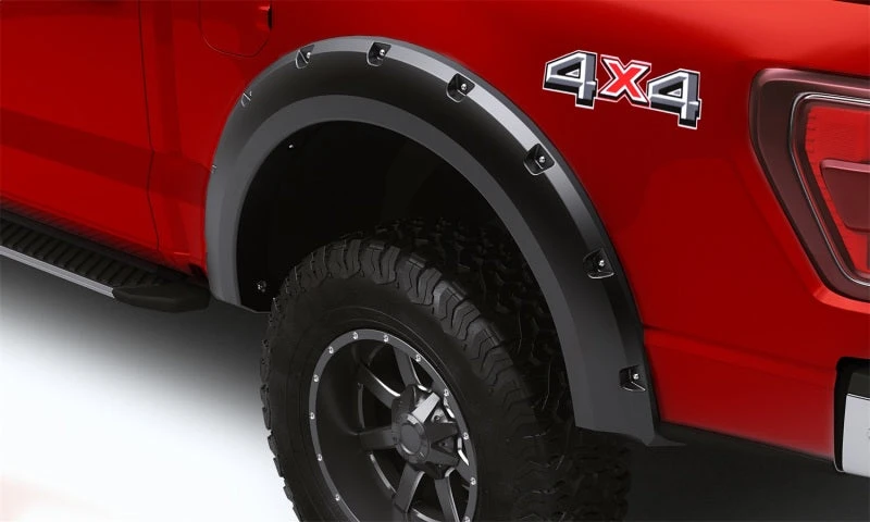 Lund Ford F-150 (Excl. Lightning) RX-Rivet Style Smooth Fender Flares - Black (2 Pc. Rear) 3 Lund Ford F-150 (Excl. Lightning) RX-Rivet Style Smooth Fender Flares - Black (2 Pc. Rear)