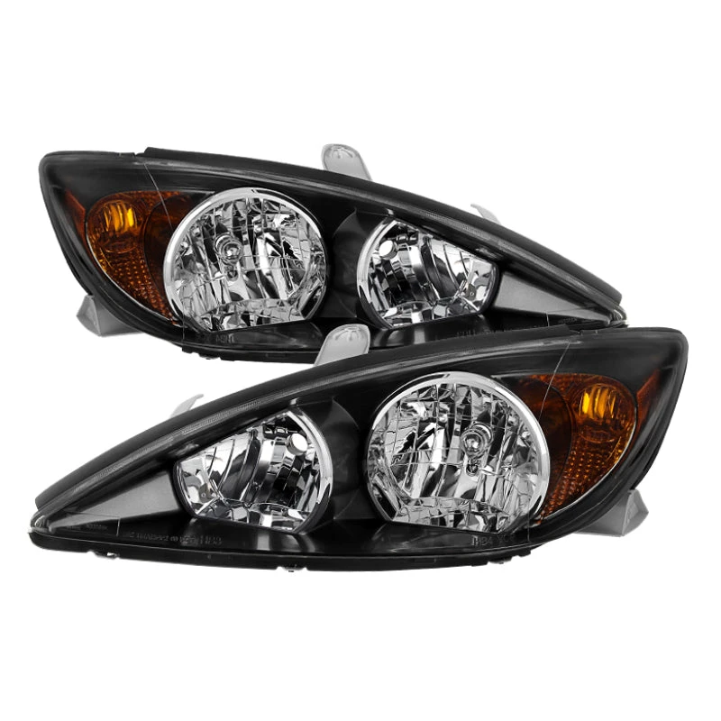 Spyder Xtune Toyota Camry 2002-2004 OEM Style Headlights -Black HD-JH-TCAM02-AM-BK 3 Spyder Xtune Toyota Camry 2002-2004 OEM Style Headlights -Black HD-JH-TCAM02-AM-BK