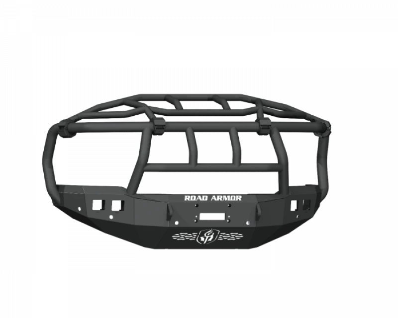 Road Armor 19-21 Ram 2500/3500 Stealth Front Winch Bumper Titan Guard W/Intimidator Guad - Tex Blk 3 Road Armor 19-21 Ram 2500/3500 Stealth Front Winch Bumper Titan Guard W/Intimidator Guad - Tex Blk