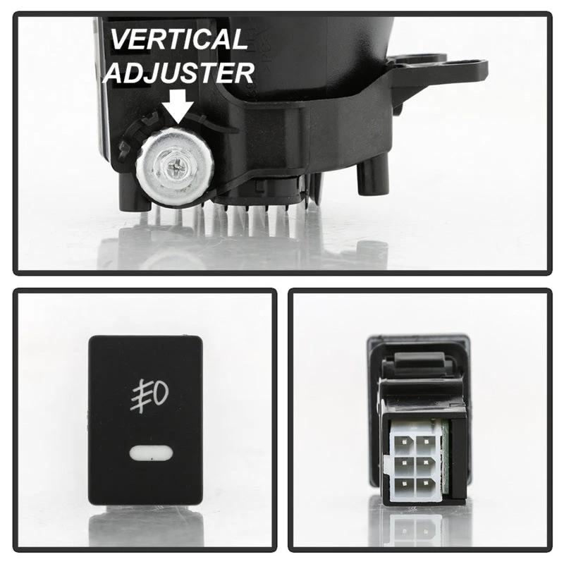 Spyder 13-15 Lexus GS350/GS450h W/F-Sport Pkg OEM LED Fog Lights W/Switch - Clear (FL-LGS13FS-LED-C) 7 Spyder 13-15 Lexus GS350/GS450h W/F-Sport Pkg OEM LED Fog Lights W/Switch - Clear (FL-LGS13FS-LED-C) - Image 5