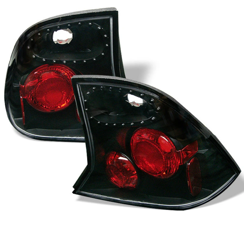Spyder Ford Focus 00-04 4Dr Euro Style Tail Lights Black ALT-YD-FF00-4D-BK 4 Spyder Ford Focus 00-04 4Dr Euro Style Tail Lights Black ALT-YD-FF00-4D-BK - Image 2