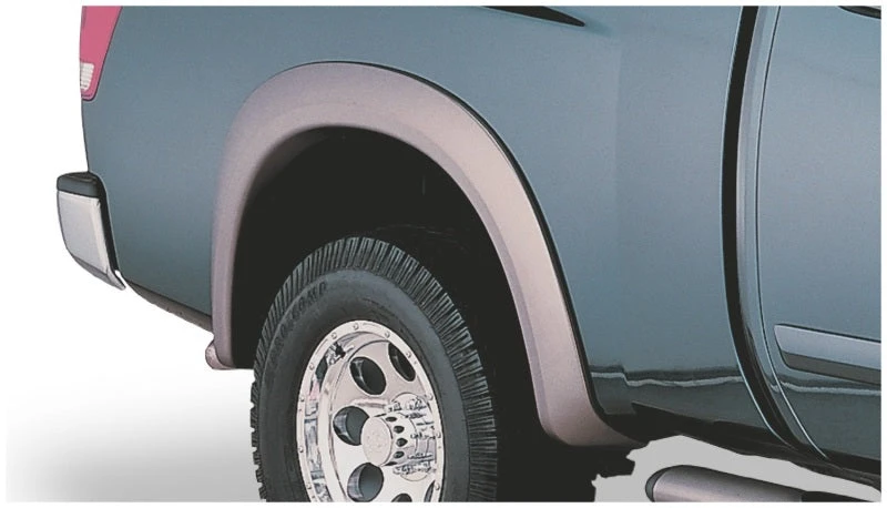 Bushwacker 04-15 Nissan Titan Extend-A-Fender Style Flares 2pc 67.1/78.9/84/96in - Black 3 Bushwacker 04-15 Nissan Titan Extend-A-Fender Style Flares 2pc 67.1/78.9/84/96in - Black