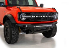 Addictive Desert Designs 2021+ Ford Bronco Stealth Fighter Front Bumper W/ Winch Mount