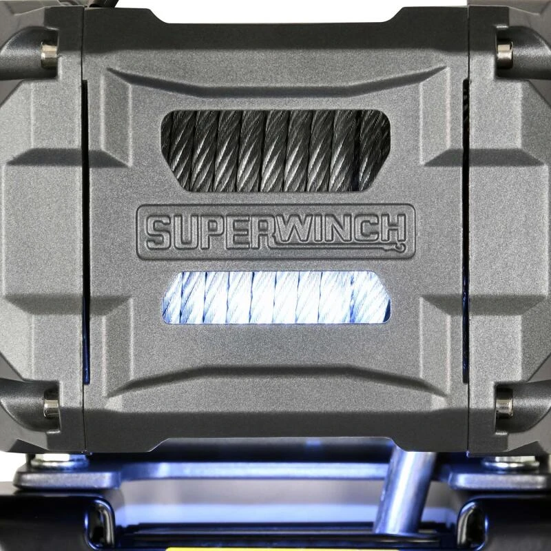 Superwinch 3500 LBS 12V DC 7/32in X 40ft Steel Rope Roller Fairlead SP 35 Winch 6 Superwinch 3500 LBS 12V DC 7/32in X 40ft Steel Rope Roller Fairlead SP 35 Winch - Image 4