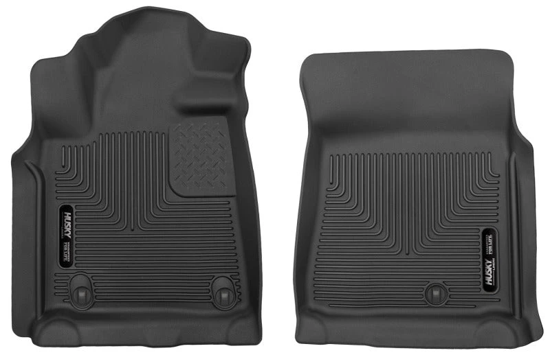Husky Liners 07-11 Toyota Tundra Pickup(Crew / Ext / Std Cab) X-Act Contour Black Front Floor Liners 3 Husky Liners 07-11 Toyota Tundra Pickup(Crew / Ext / Std Cab) X-Act Contour Black Front Floor Liners