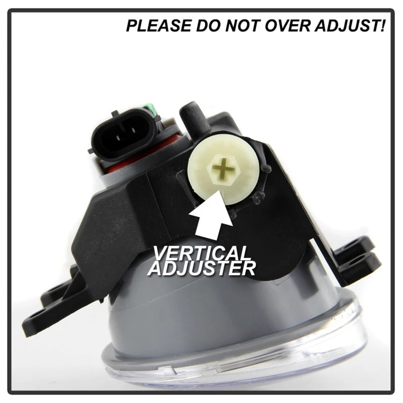 Spyder 19-21 Toyota RAV4 OEM Style Fog Light W/ OEM Switch - Clear FL-TRAV419-C 7 Spyder 19-21 Toyota RAV4 OEM Style Fog Light W/ OEM Switch - Clear FL-TRAV419-C - Image 5