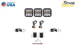 Diode Dynamics SS5 Sport Universal CrossLink 3-Pod Lightbar - White Combo -Esptruck Shop 7b2529e27fab498628675c2467f99f88