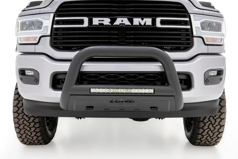 Lund RAM 2500 Bull Bar W/Light & Wiring - Black 6 Lund RAM 2500 Bull Bar W/Light & Wiring - Black - Image 4