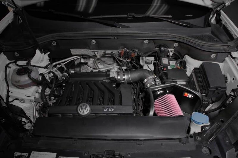 K&N 18-23 Volkswagen Atlas V6 3.6L Performance Air Intake System 4 K&N 18-23 Volkswagen Atlas V6 3.6L Performance Air Intake System - Image 2