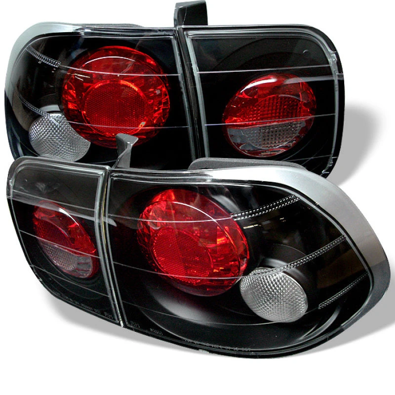 Spyder Honda Civic 96-98 4Dr Euro Style Tail Lights Black ALT-YD-HC96-4D-BK 3 Spyder Honda Civic 96-98 4Dr Euro Style Tail Lights Black ALT-YD-HC96-4D-BK