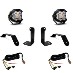 Baja Designs 2018+ Jeep JL/JT Dual LP4 Auxiliary Light Kit W/Upfitter