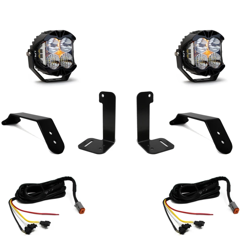 Baja Designs 2018+ Jeep JL/JT Dual LP4 Auxiliary Light Kit W/Upfitter 3 Baja Designs 2018+ Jeep JL/JT Dual LP4 Auxiliary Light Kit W/Upfitter