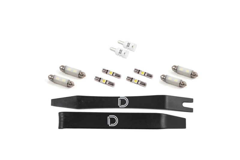 Diode Dynamics 07-13 GMC Sierra Interior LED Kit Cool White Stage 1 3 Diode Dynamics 07-13 GMC Sierra Interior LED Kit Cool White Stage 1