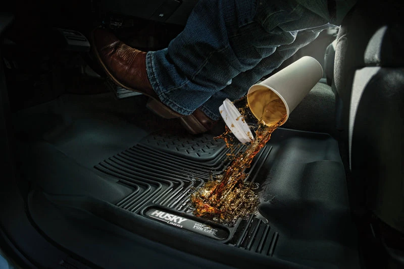 Husky Liners 07-11 Toyota Tundra Pickup(Crew / Ext / Std Cab) X-Act Contour Black Front Floor Liners 8 Husky Liners 07-11 Toyota Tundra Pickup(Crew / Ext / Std Cab) X-Act Contour Black Front Floor Liners - Image 6