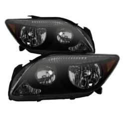 Spyder XTune Scion TC 2005-2007 OEM Style Headlights - Black Smoked HD-JH-STC05-AM-BSM