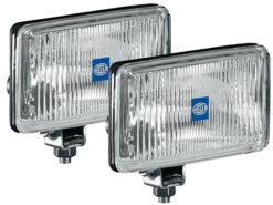 Hella 450 H3 12V SAE/ECE Fog Lamp Kit Clear - Rectangle (Includes 2 Lamps) -Esptruck Shop 7fd4b0419127c7801de25befe85859e7
