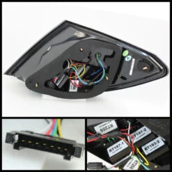 Spyder Mercedes Benz W204 C-Class 08-11 LED Tail Lights Incandescent Only - Blk ALT-YD-MBZC08-LED-BK -Esptruck Shop 804f6b029fc02ac153163522bcb6150a