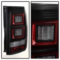 Spyder Land Rover Discovery 3 LR3 05-09 Light Bar LED Tail Lights Black ALT-YD-LRD05-LED-BK -Esptruck Shop 810842bf32da5fcd8a76d879faab4242