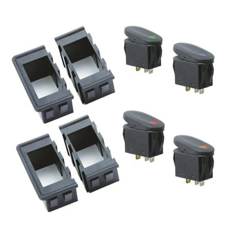 Rugged Ridge Rocker Switch Housing Kit 4 Rugged Ridge Rocker Switch Housing Kit - Image 2