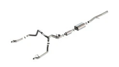 Borla 2024 Chevy Silverado 1500 6.2L V8 S-Type Catback Exhaust W/ Simulator (Use Fact. Fascia Tips)
