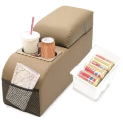 Rampage Jeep CJ5 Padded Console Floor Mount - Spice