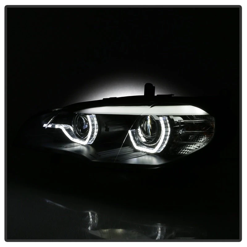 Spyder 07-10 BMW X5 E70 (HID Models Only) Projector Headlights - Black PRO-YD-BMWE7007-AFSHID-BK 10 Spyder 07-10 BMW X5 E70 (HID Models Only) Projector Headlights - Black PRO-YD-BMWE7007-AFSHID-BK - Image 8