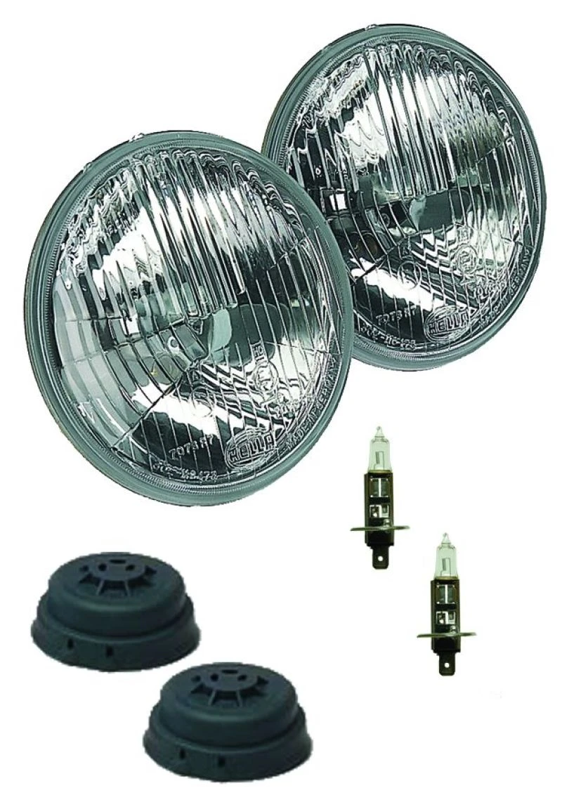 Hella 135mm H1 12V 55W High Beam Head Lamp Twin Kit 6 Hella 135mm H1 12V 55W High Beam Head Lamp Twin Kit - Image 4