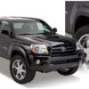 Bushwacker 05-11 Toyota Tacoma Fleetside Pocket Style Flares 4pc 73.5in Bed - Black -Esptruck Shop 85ddbd5609be7ed731c08c567a403021