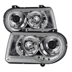 Spyder Chrysler 300C 05-10 Projector Headlights LED Halo LED Chrm (Not Included) PRO-YD-C300C-HL-C -Esptruck Shop 87e287d8defb7037296f2c9ca4990afc