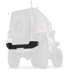 Elite Rear Bumper Jeep Jk For Tire Carrier - Warn 89525