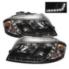 Spyder Audi A3 06-08 Projector Headlights Halogen Model Only - DRL Black PRO-YD-AA306-DRL-BK -Esptruck Shop 8b851260d3e31a2dbfdeef0329819259