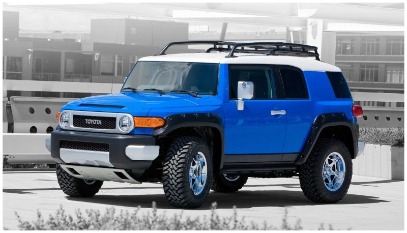 Bushwacker 07-14 Toyota FJ Cruiser Pocket Style Flares 4pc - Black 11 Bushwacker 07-14 Toyota FJ Cruiser Pocket Style Flares 4pc - Black - Image 9