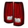 Spyder Xtune Chevy Silverado 1500-2500-3500 03-06 C-Shape LED Tail Lights Red Clear ALT-ON-CS03-G2-LED-RC -Esptruck Shop 905cacc57418d5fb25813d6d10fac8a1