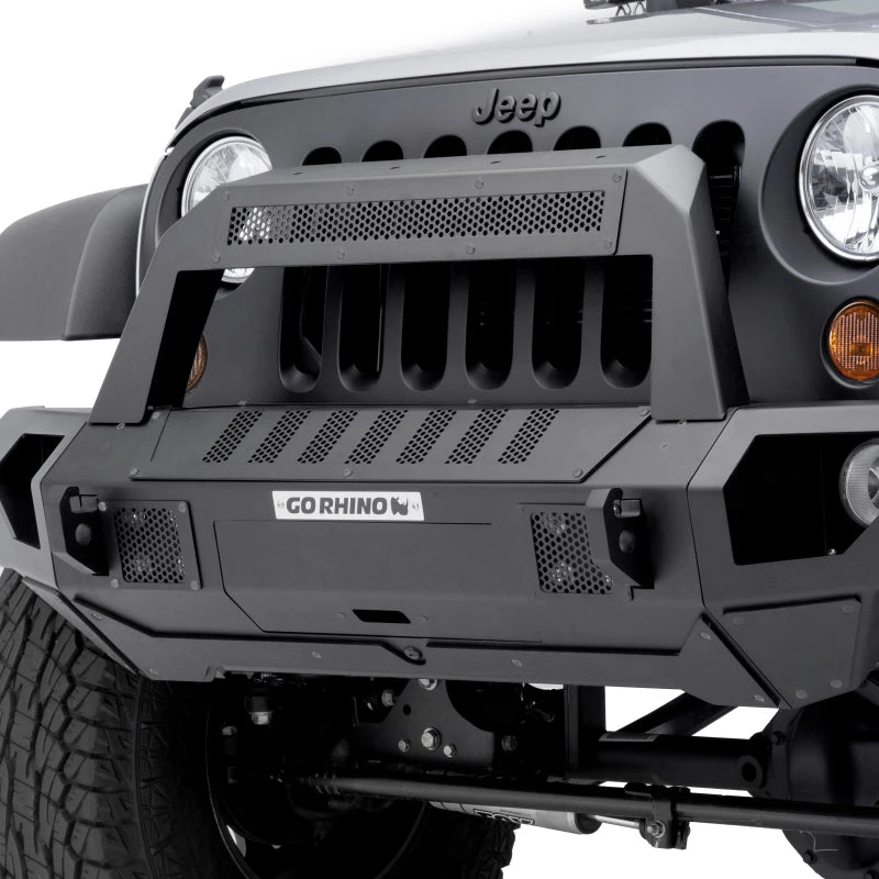 Go Rhino Jeep Wrangler JL/JLU/JK/JKU/Gladiator JT Trailline 10 Light Mount Bar 7 Go Rhino Jeep Wrangler JL/JLU/JK/JKU/Gladiator JT Trailline 10 Light Mount Bar - Image 5