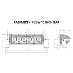 Rigid Industries Radiance+ 10in. RGBW Light Bar 20 Rigid Industries Radiance+ 10in. RGBW Light Bar -Esptruck Shop 91d6c2cf2732870ec6dee6d6491a3a68
