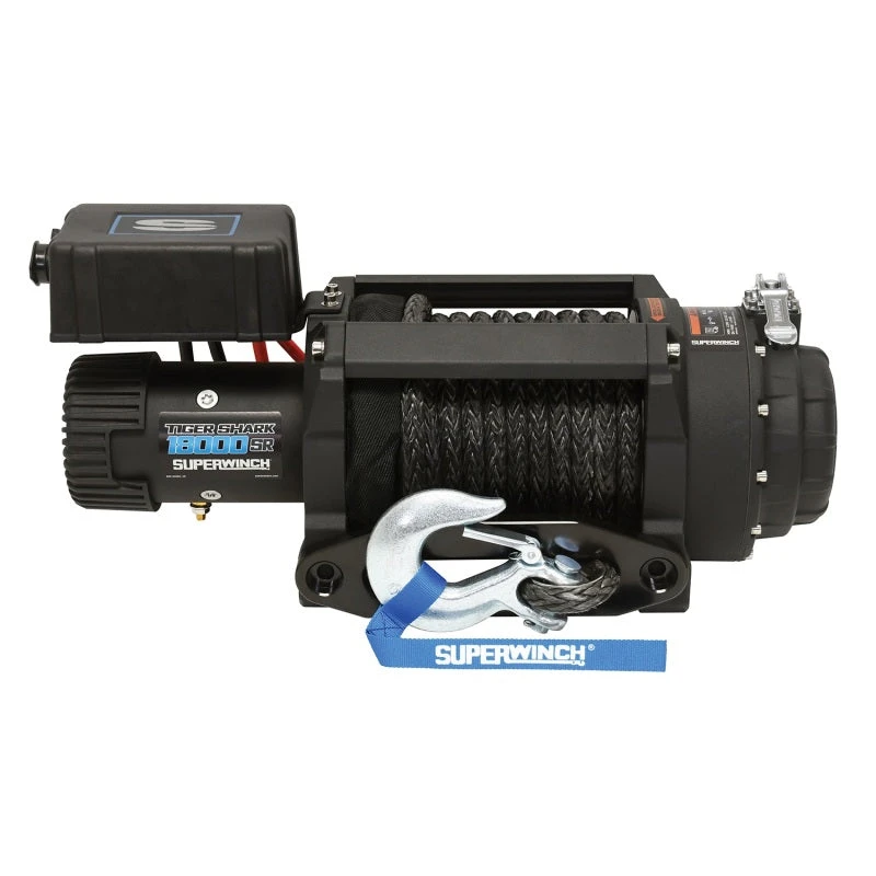 Superwinch 18000 LBS 12V DC 33/64in X 79 Ft Synthetic Rope Tiger Shark 18000SR Winch 8 Superwinch 18000 LBS 12V DC 33/64in X 79 Ft Synthetic Rope Tiger Shark 18000SR Winch - Image 6