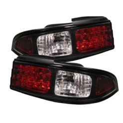 Spyder Nissan 240SX 95-98 LED Tail Lights Black ALT-YD-N240SX95-LED-BK -Esptruck Shop 93c1aae899b05bd1ef36e91b7b6e2d3b