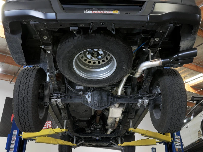 AFe 2024+ Ford Ranger L4-2.3L (t) Vulcan Series 2.5in To 3in Cat-Back Exhaust W/ Black Tip 6 AFe 2024+ Ford Ranger L4-2.3L (t) Vulcan Series 2.5in To 3in Cat-Back Exhaust W/ Black Tip - Image 4