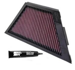 K&N Kawasaki ZX1rR Ninja/ZZR1400/1400GTR/ZX14R 11.25in O/S L X 4.75in O/S W Replacement Air Filter 17 K&N Kawasaki ZX1rR Ninja/ZZR1400/1400GTR/ZX14R 11.25in O/S L X 4.75in O/S W Replacement Air Filter -Esptruck Shop 985df828189909043403b4f6e881fa35