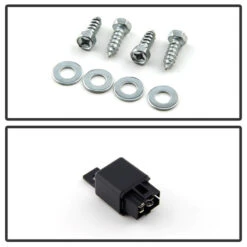 Spyder Dodge Grand Caravan 2011-2015 OEM Fog Light W/Universal Switch- Clear FL-DGC2011-C -Esptruck Shop 98943ddef5b4cba4e6e162954fdb4402