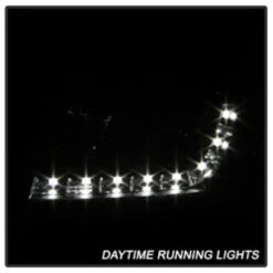 Spyder Audi A6 02-04 Projector Headlights Halogen Model Only - DRL Black PRO-YD-ADA601-DRL-BK -Esptruck Shop 99f46658f4860a6e8b8f99c115389f84