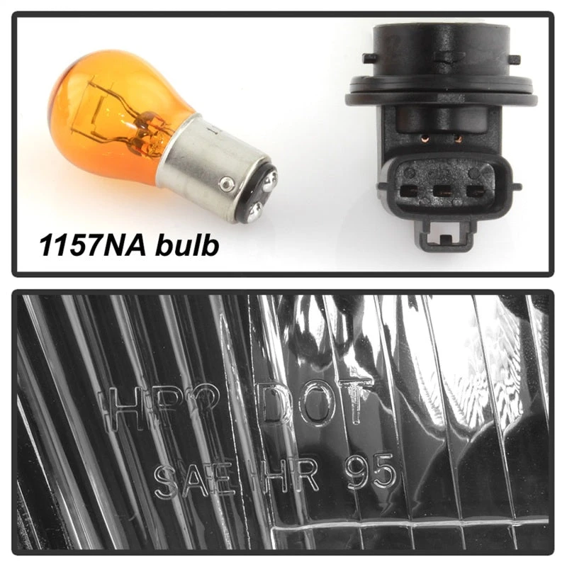 Spyder XTune 97-99 Toyota Camry 4pc OEM Style Headlights W/Corner Lights - Black (HD-JH-TCAM97-SET-BK) 11 Spyder XTune 97-99 Toyota Camry 4pc OEM Style Headlights W/Corner Lights - Black (HD-JH-TCAM97-SET-BK) - Image 9