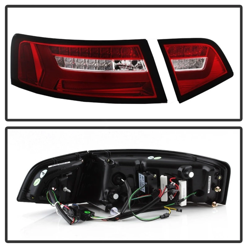 Spyder 09-11 Audi A6 LED Tail Lights - Red Clear (ALT-YD-AA609-LED-RC) 18 Spyder 09-11 Audi A6 LED Tail Lights - Red Clear (ALT-YD-AA609-LED-RC) - Image 16