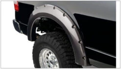 Bushwacker 04-08 Ford F-150 Styleside Pocket Style Flares 4pc 66.0/78.0/96.0in Bed - Black -Esptruck Shop 9c2448e4eb4dc2cf27f6b7e994df3f61